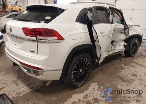 2021 Volkswagen Atlas Cross Sport 3.6L V6 Se W/Technology R-Line z USA, uszkodzony, nr VIN 1V2RE2CA3MC226237